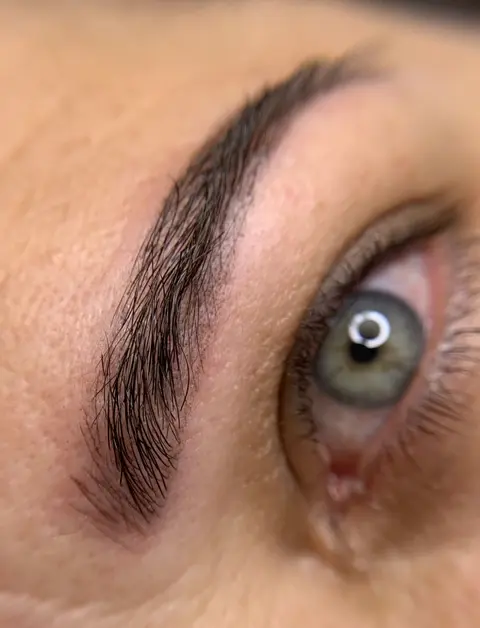 Micropigmentação Híbrida (Fios e Sombra) — Resultado 2 | Aurea Beauty X Studio Barretos