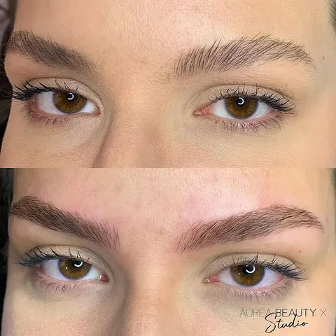 Nanopigmentação de Sobrancelhas — Resultado 2 | Aurea Beauty X Studio Barretos