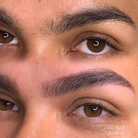 Nanopigmentação de Sobrancelhas — Resultado 4 | Aurea Beauty X Studio Barretos